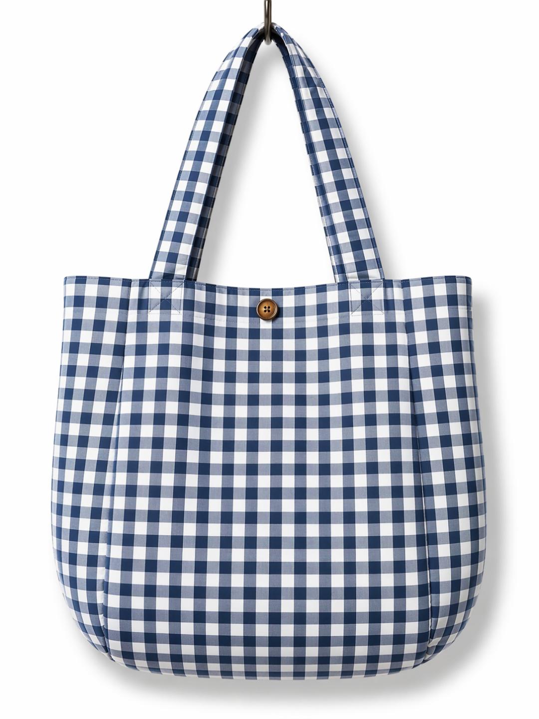 Bolso de lona estampado