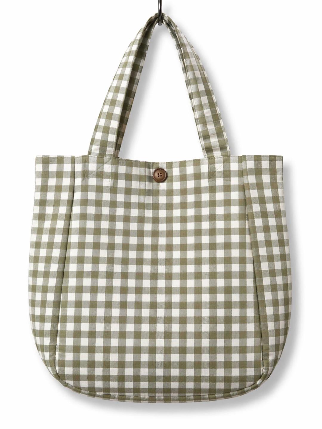Bolso de lona estampado