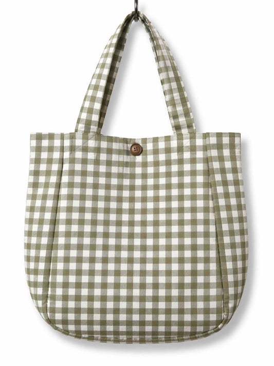 Bolso de lona estampado