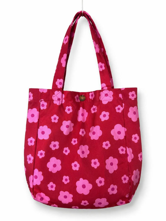 Bolso de lona estampado
